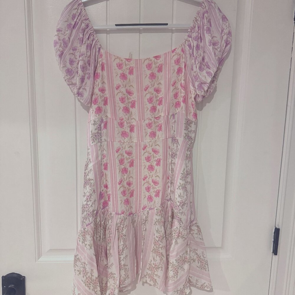 LoveShackFancy Amini Mini Dress